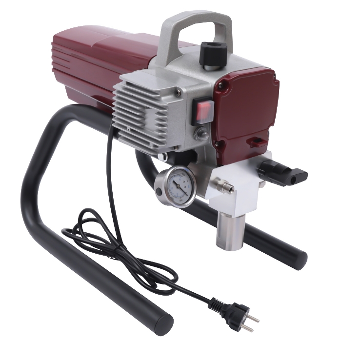 Airless-Farbspritzgerät, 1800 W, 220 V, mit einstellbarem Sprühdruck und Schlauch
