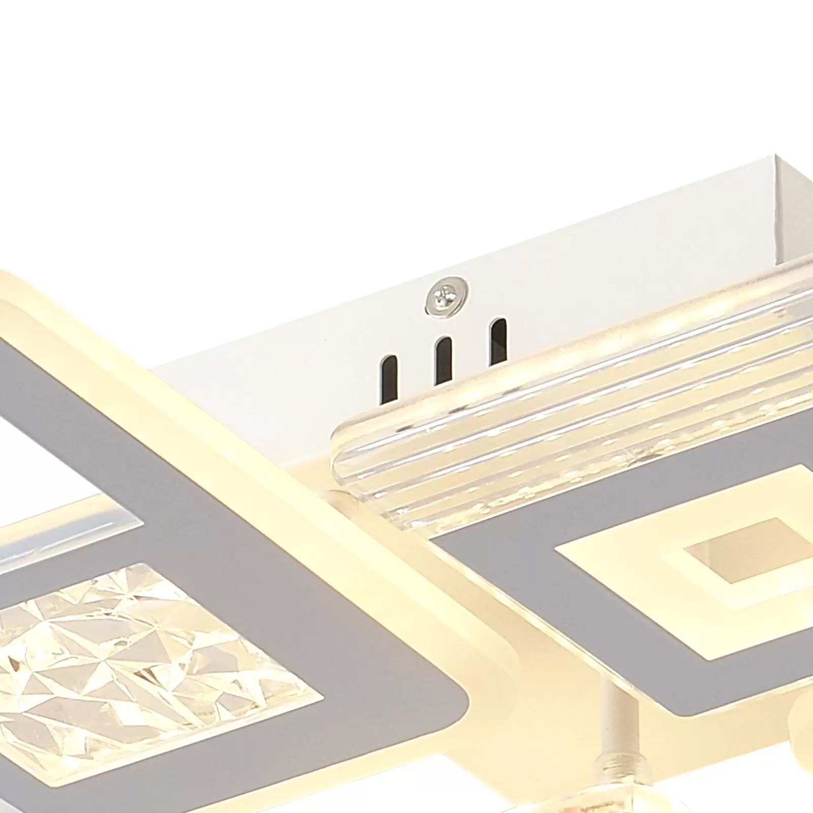 Deckenleuchte LED Acryl Lampe Schlafzimmer Wohnzimmer Dimmable Kronleuchter NEU