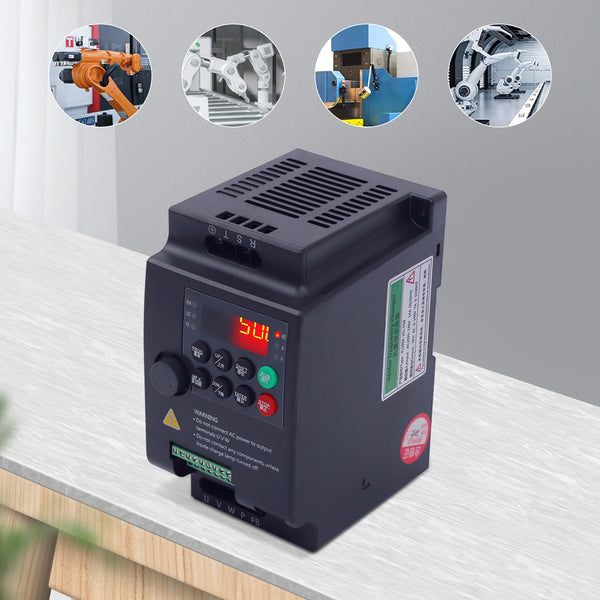 220V- AC Einphasen-Frequenzumrichter Geregelte Wechselrichter für Spindelmotor-Geschwindigkeitssteuerung-Einphasiger Eingang