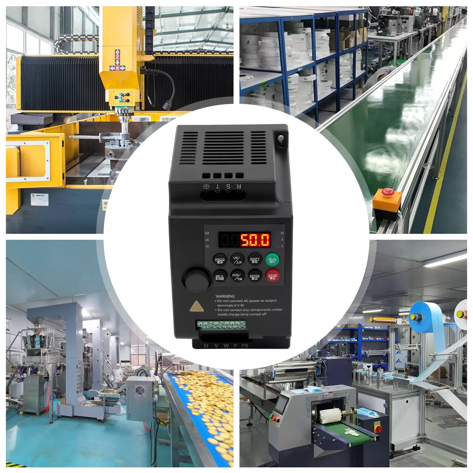 VFD Wechselrichter Frequenzumrichter 1,5KW - Wechselstrom Wechselrichter 380V Frequenzwandler Inverter Antrieb Power Inverter Frequency Converter VFD Wechselrichter Frequenzumrichter 1,5KW - Wechselstrom Wechselrichter 380V Frequenzwandler Inverter Antrieb Power Inverter Frequency Converter