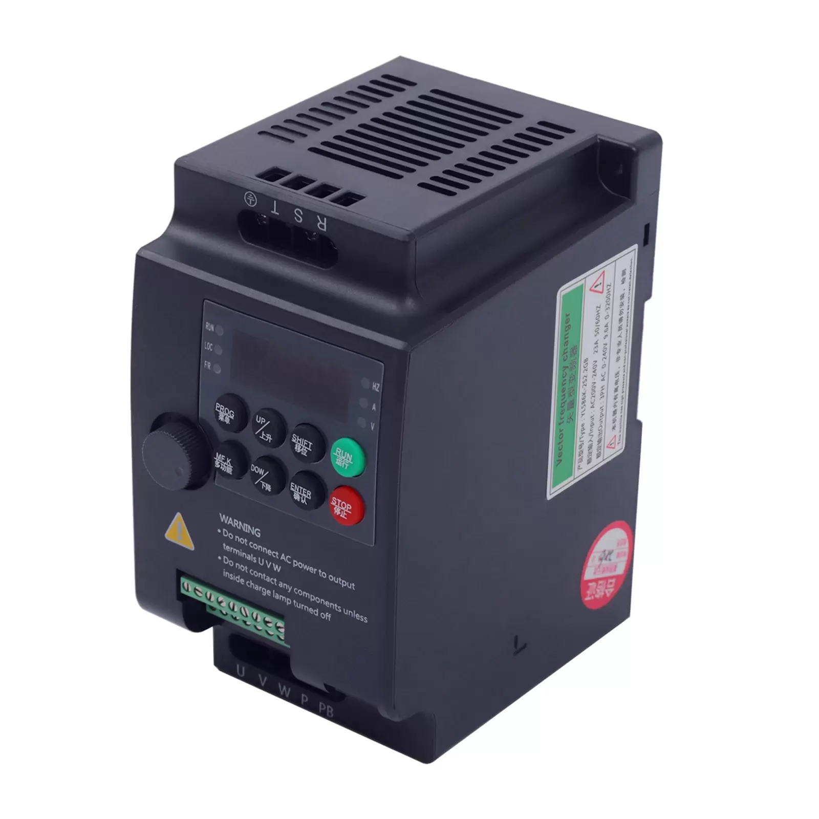 220V- AC Einphasen-Frequenzumrichter Geregelte Wechselrichter für Spindelmotor-Geschwindigkeitssteuerung-Einphasiger Eingang 220V- AC Einphasen-Frequenzumrichter Geregelte Wechselrichter für Spindelmotor-Geschwindigkeitssteuerung-Einphasiger Eingang