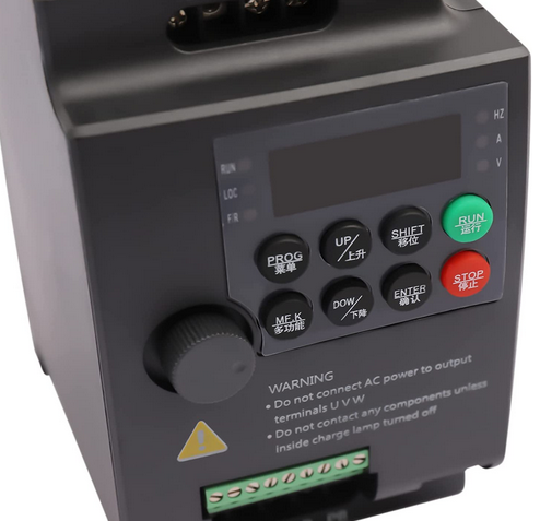 220V- AC Einphasen-Frequenzumrichter Geregelte Wechselrichter für Spindelmotor-Geschwindigkeitssteuerung-Einphasiger Eingang